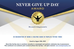 Certificate In Recognition of Being A Helping Hand In People's Trying Times Certificate In Recognition of Being A Helping Hand In People's Trying Times