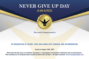 Certificate In Recognition of Facing Your Challenge With Courage And Determination  Certificate In Recognition of Facing Your Challenge With Courage And Determination