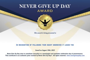 Certificate In Recognition of Following Your Heart Wherever It Leads You Certificate In Recognition of Following Your Heart Wherever It Leads You